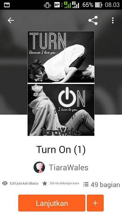 turn on wattpad