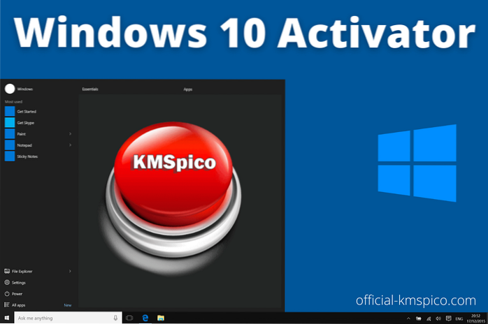 uaktualnij Windows 10 Home do pro kmspico