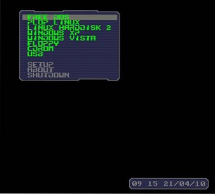 USB-oppstart uten bios-støtte