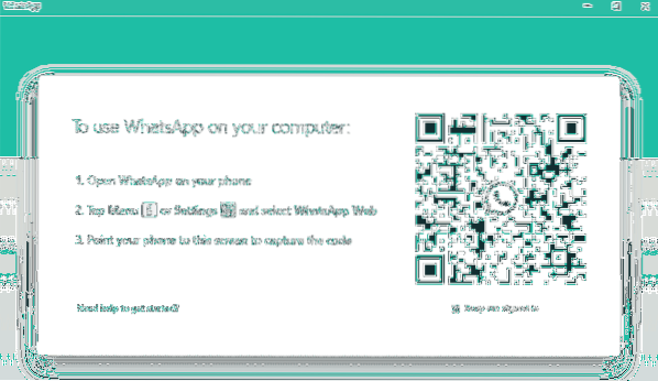 whatsapp desktop white screen