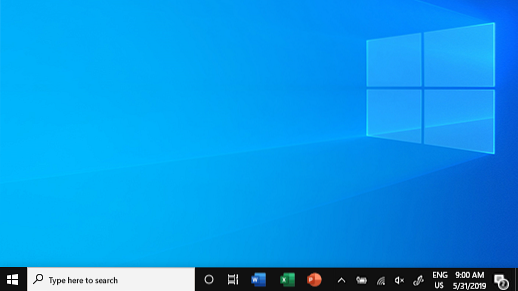 Wo ist die Taskleiste in Windows 10?