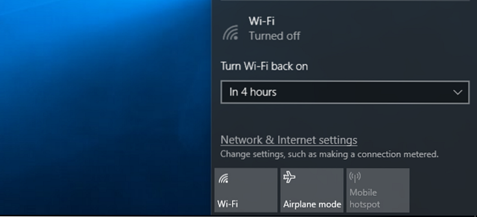 wifi slår seg ikke på automatisk