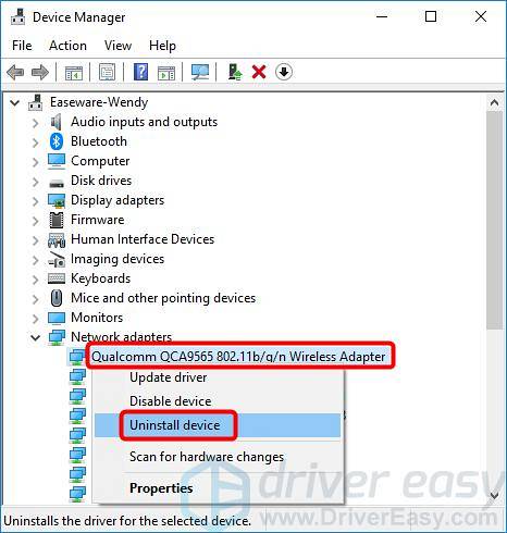wifi nu pornește Windows 10