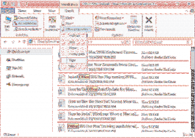 windows 10 advanced search