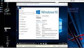 download da atualização de aniversário do Windows 10 de 64 bits