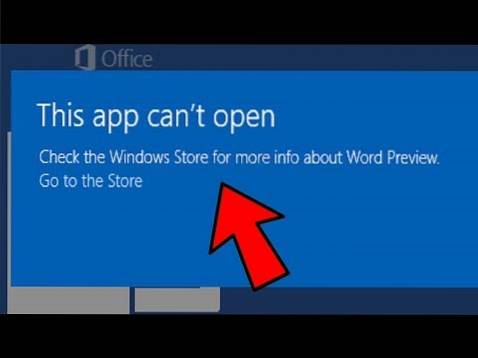 Windows 10-Apps werden nicht geöffnet