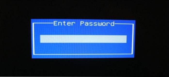 Windows 10 startlösenord