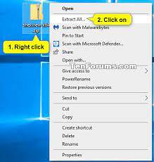 zmrazení kontextové nabídky systému Windows 10