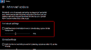 velocità di download di Windows 10 limitata