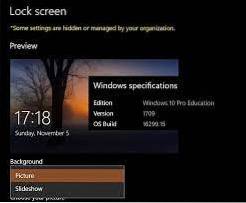 windows 10 education spotlight missing