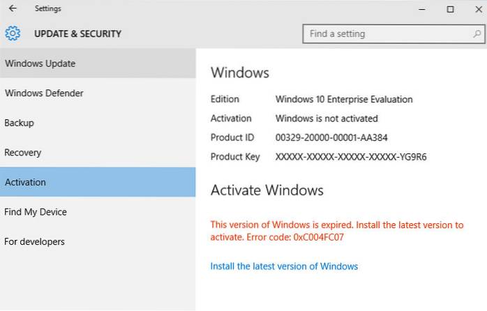 Windows 10 hodnocení podniku na plné