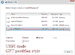 windows 10 install gpt