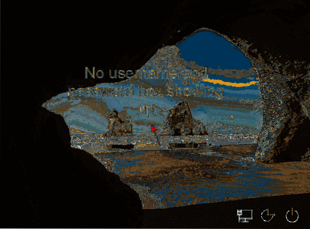 windows 10 sem contas de usuário