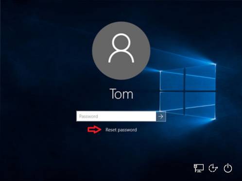 Windows 10 resetovat heslo správce