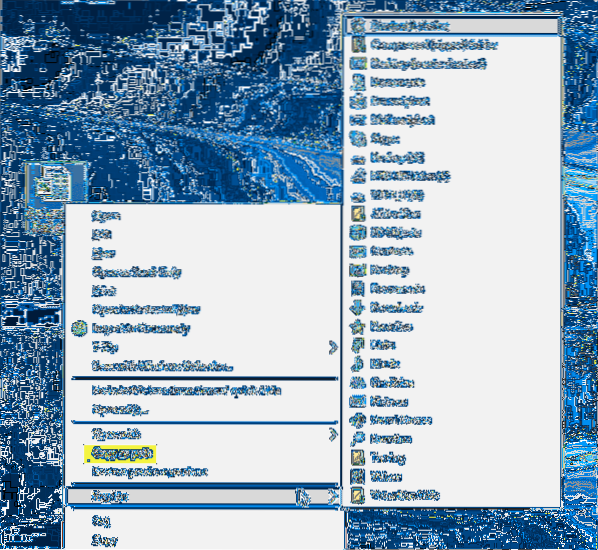 windows 10 enviar para uma nova pasta