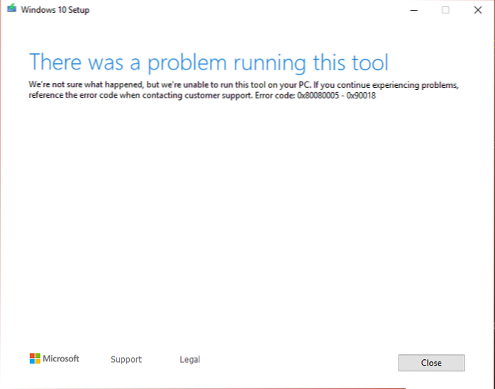 bloqueo de configuración de windows 10 2019