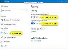 Windows 10 Rechtschreibprüfung