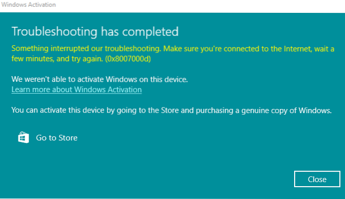 windows 10 blev deaktiveret pludselig