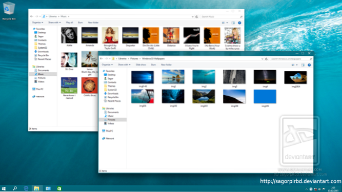 tema Windows 10 per Windows 7