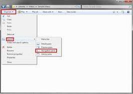 windows 7 navigation pane missing