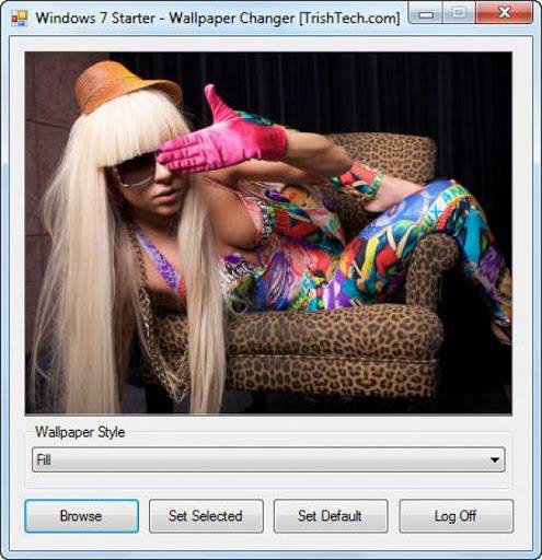 Windows 7 Starter Tapetenwechsler