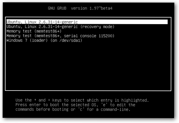 windows 7 ubuntu dual boot