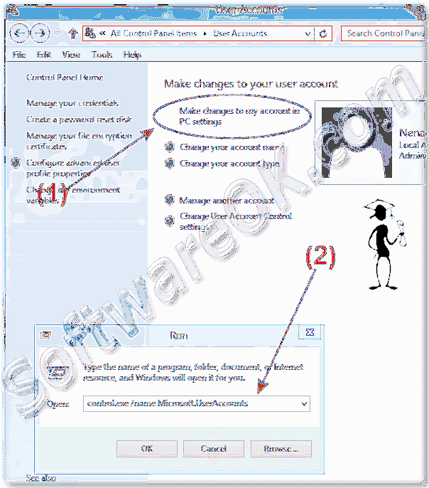Windows 8 dezactivează autentificarea prin parolă
