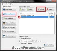 windows boot manager rediger