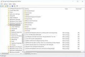 Zásady skupiny Windows Defender