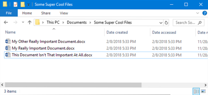 Windows encuentra todos los archivos modificados recientemente