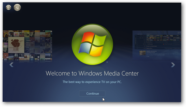 aktualizace Windows Media Center pro Windows 7