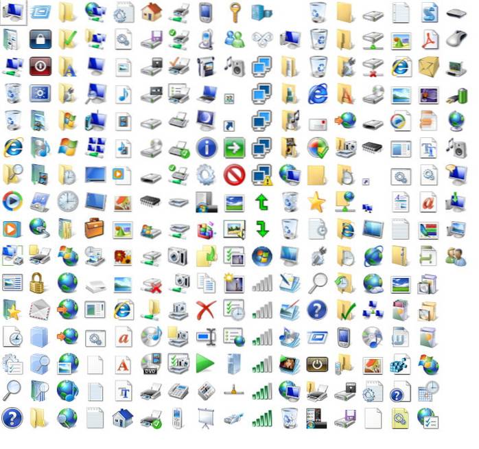 windows vista icons